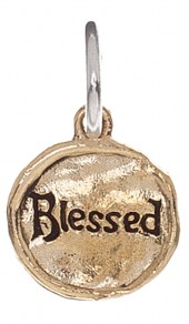 Waxing Poetic Camp Charms Brass/Silver- Blessed