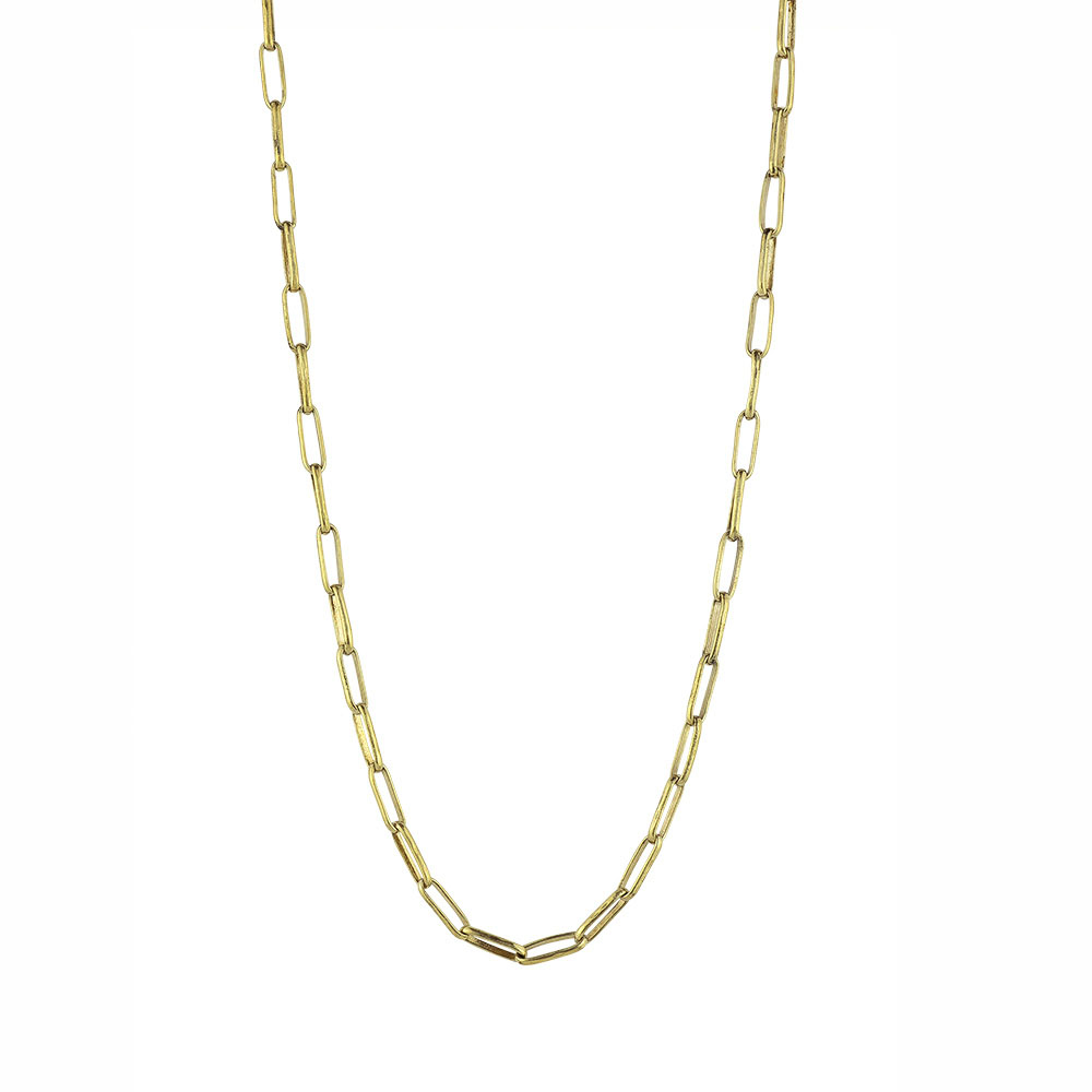 Waxing Poetic Seppo Chain - Brass - 45cm + 5cm Extender