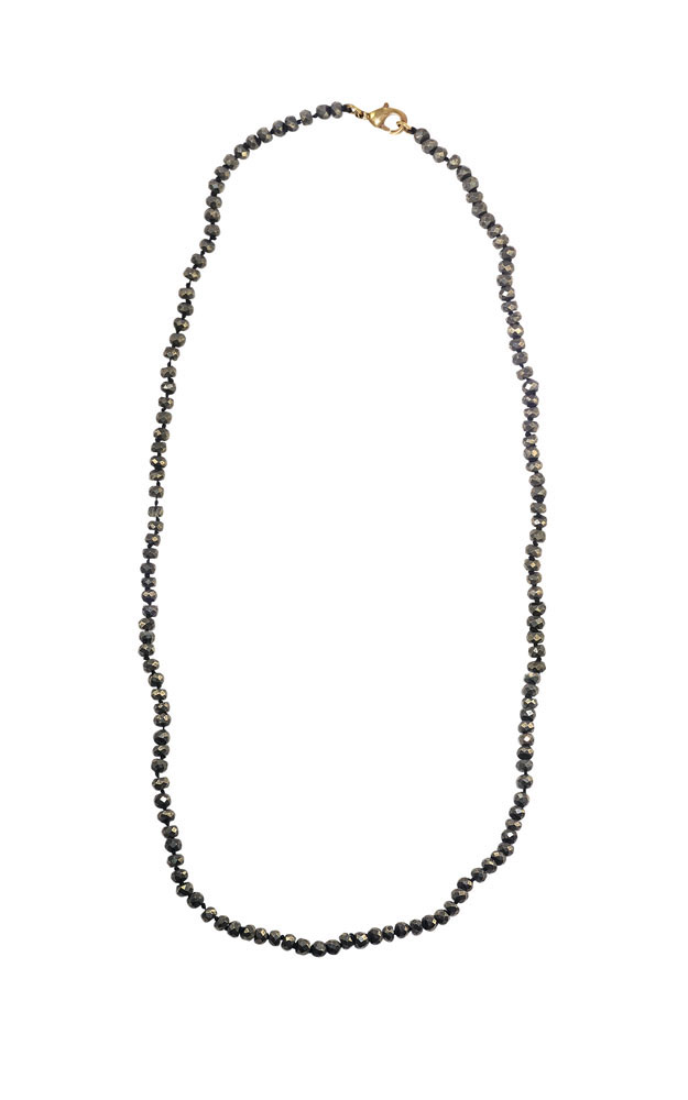 Waxing Poetic Worlds Away Necklace - Pyrite - 81cm