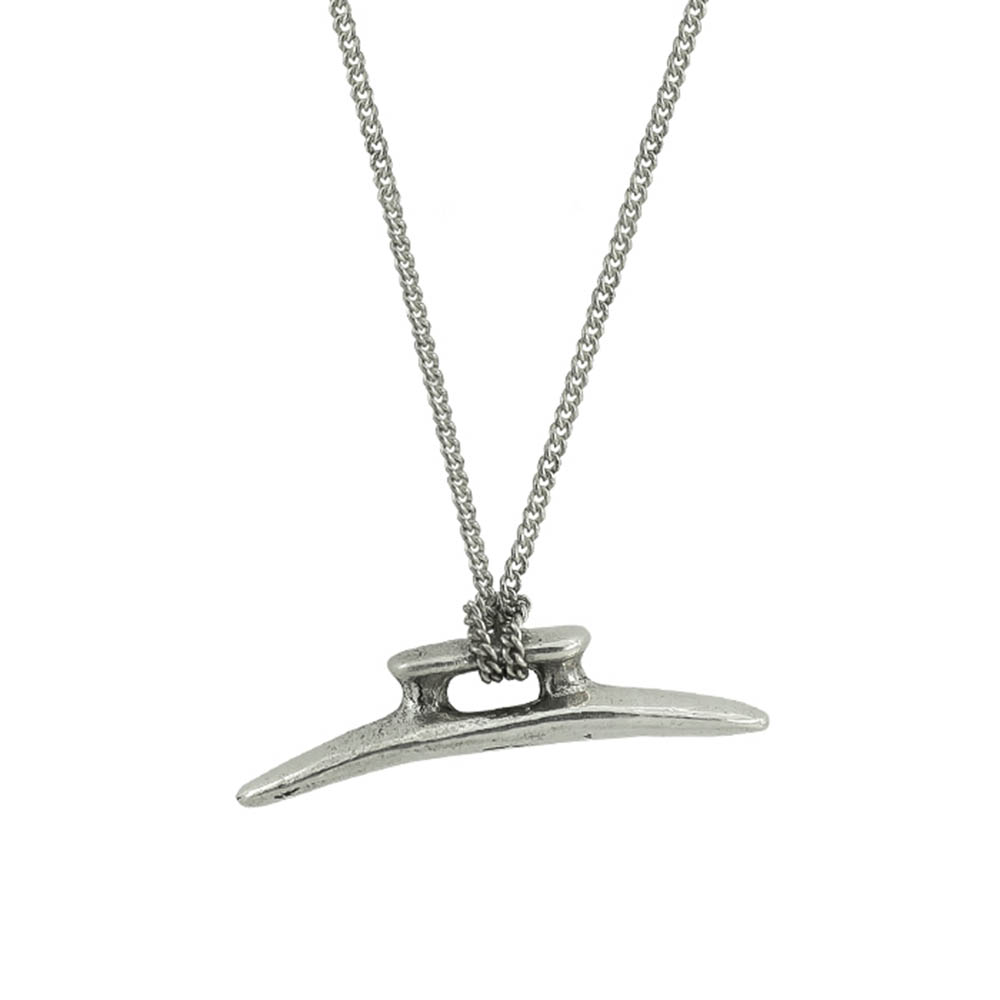 Waxing Poetic Boat Cleat Chain Necklace - Sterling Silver - 61cm