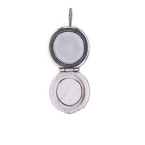 Waxing Poetic Contego Locket - Sterling Silver