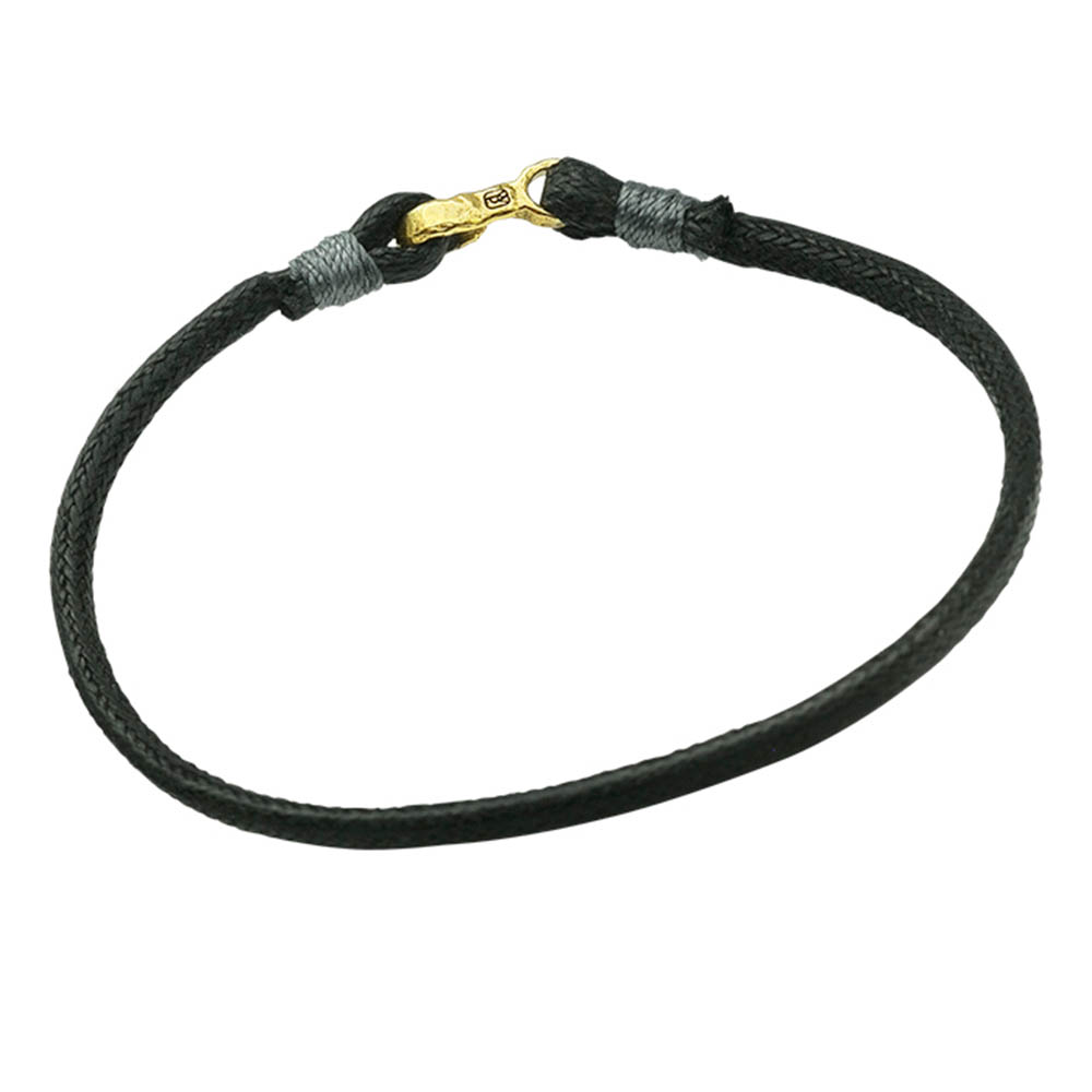 Waxing Poetic Small Hook Bracelet -Brass - Large