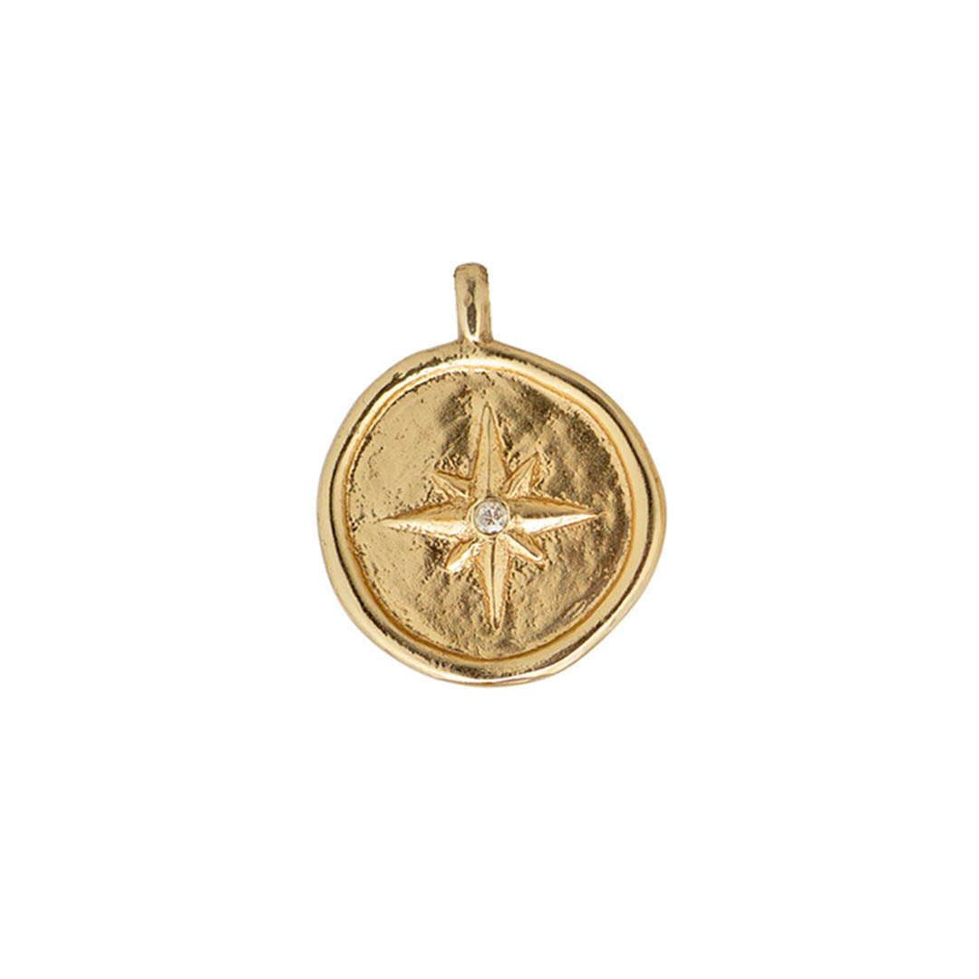 Waxing Poetic Inner Compass Mini Necklace 45cm