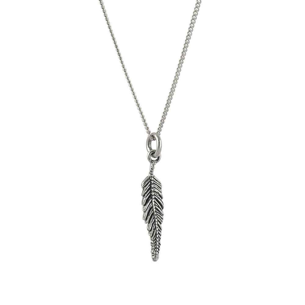 Waxing Poetic Light as a Feather Tiny Necklace - SS - 40cm