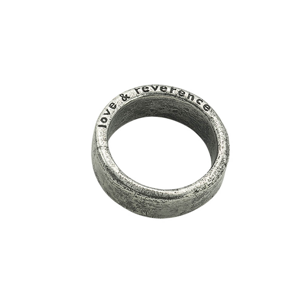 Waxing Poetic Love & Reverence Ring - Sterling Silver