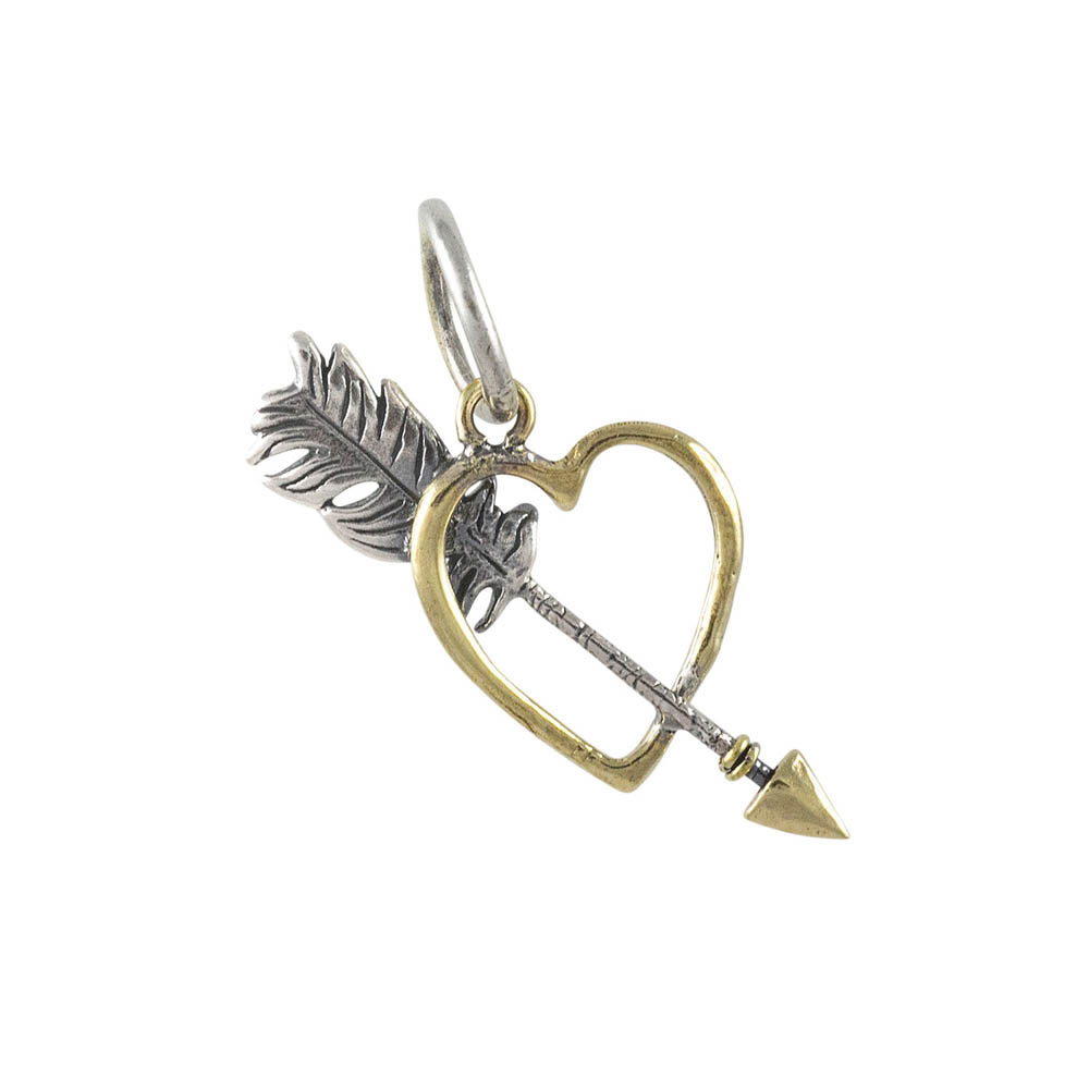 Waxing Poetic Love True Charm - Sterling Silver and Brass