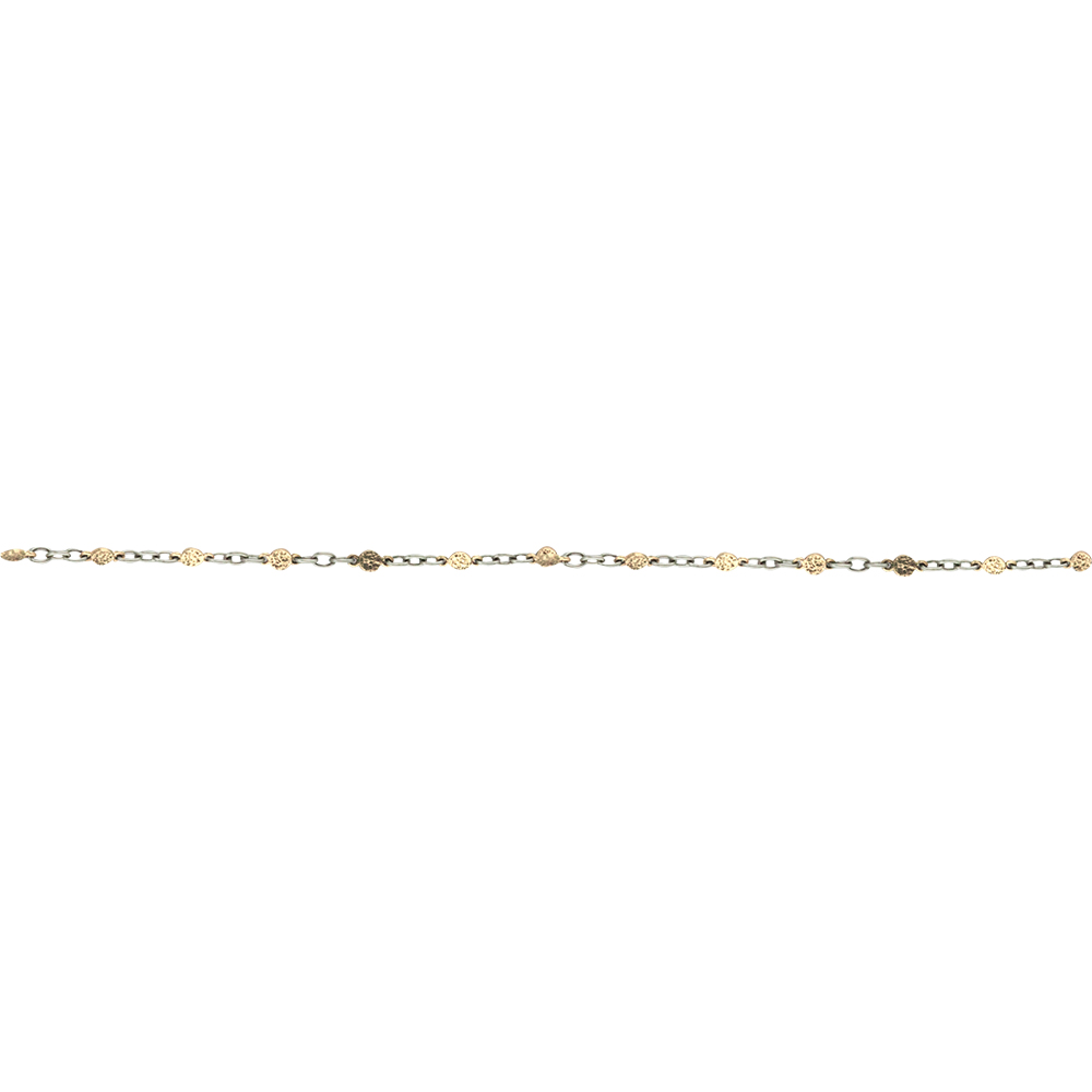 Waxing Poetic Wayfinder Chain - Brass & Sterling Silver 55cm