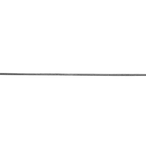 Waxing Poetic Strope Leather Necklace - Metallic Grey - 45cm