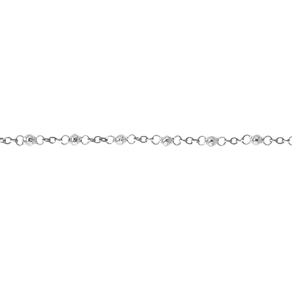 Waxing Poetic Slip Stream Chain - Sterling Silver - 45cm
